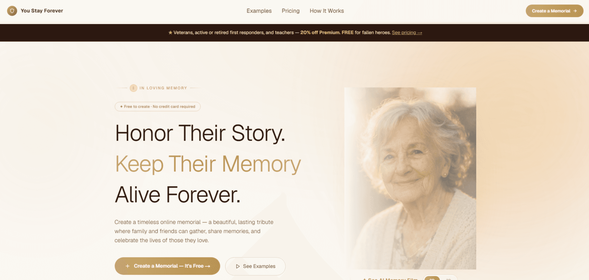You Stay Forever — homepage